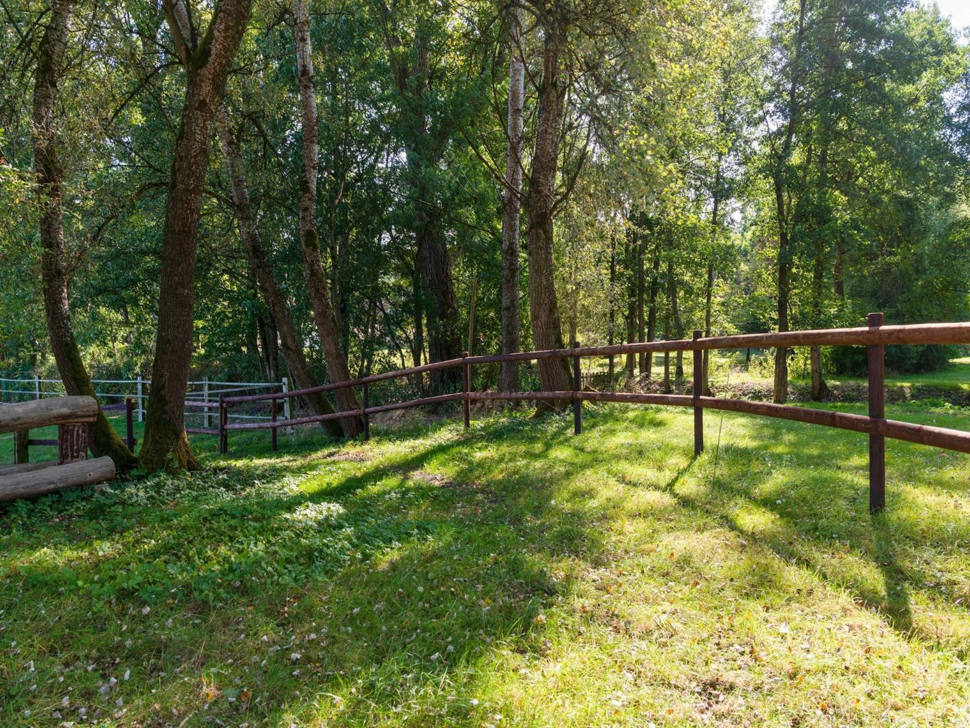 Holiday Home On A Horse Farm In The L Neburg Heath Eschede Bagian luar foto